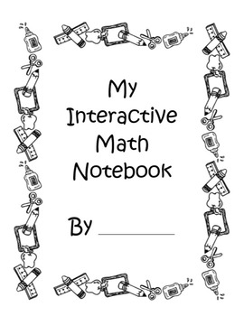 Preview of Interactive Notebook - Notes for 3rd Grade enVision Math