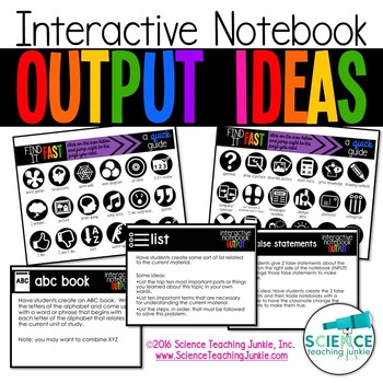 Preview of Interactive Notebook Output Ideas