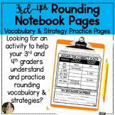 Interactive Notebook Pages for Rounding Vocabulary