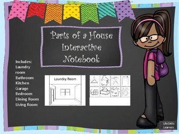 Preview of Interactive Notebook Parts of a House