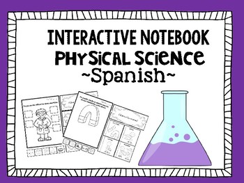 Preview of Interactive Notebook  Physical Science  ~Spanish~