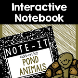 Interactive Notebook- Pond Animals (Wetland)