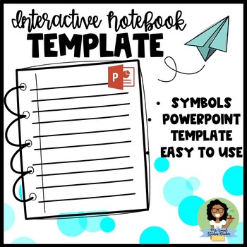 Preview of Interactive Notebook Power-Point Template