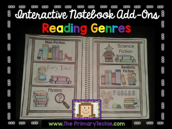 Preview of Interactive Notebook Reading Genres