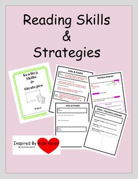Preview of Interactive Notebook Reading Skills and Strategies