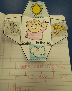 Preview of Interactive Notebook Science-Objects in the sky (Spanish and English)