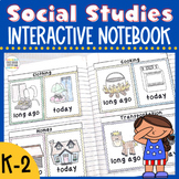 Social Studies Interactive Notebook First Grade Second Gra
