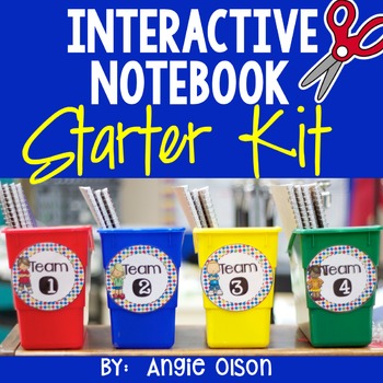 Interactive Notebook Starter Kit FREEBIE!