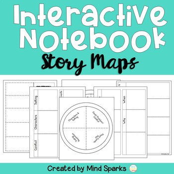 Preview of Reading Interactive Notebook: Story Map Activities