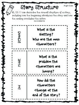 Interactive Notebook: Story Structure RL 2.5 Second Grade | TPT