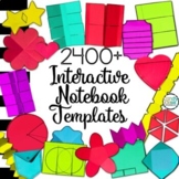 2400+ Interactive Notebook Templates & Graphic Organizer C