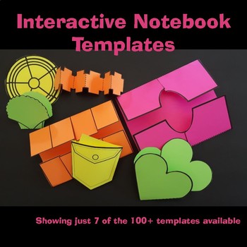 Preview of Interactive Notebook Templates