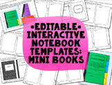 Interactive Notebook Templates: Mini Books {Commercial Use