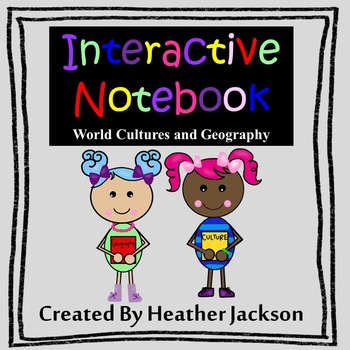 Preview of Interactive Notebook - World Cultures and Geography