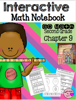 Preview of Interactive Notebook for Second Grade Go Math Chapter 9