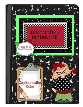 Preview of Interactive Notebook~Capitalization Rules