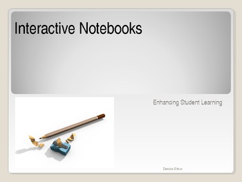 Preview of Interactive Notebooks... What and Why