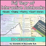 Secondary ELA Curriculum - Full Year of Interactive Notebo