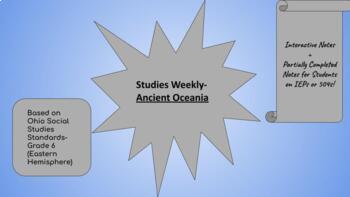 Preview of Interactive Notes-Ancient Oceania