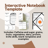Interactive Notes - Food groups