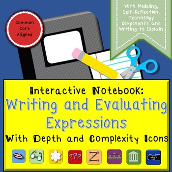 Preview of Expressions Interactive Notebook