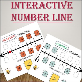Preview of Interactive Number Line Mat