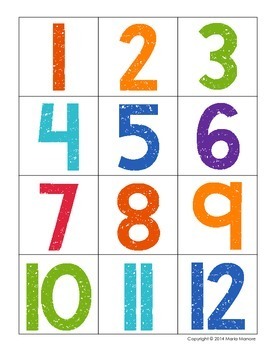Interactive Number Line (Numbers 0 to 120) by Maria Gavin from Kinder Craze