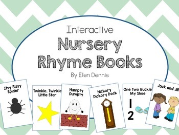 Preview of Interactive Nursery Rhyme Books