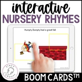 Interactive Nursery Rhymes BOOM CARDS™ Preschool Language 