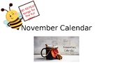 Interactive November 2023 Calendar (Special Education, Pre