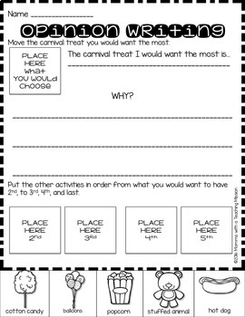 Interactive Opinion Writing Sequencing by Momma with a Teaching Mission