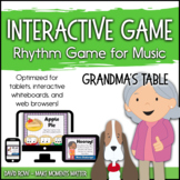 Interactive Rhythm Game - Fill Grandma's Table Thanksgivin