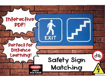 Preview of Interactive PDF  Community Safety Signs for Adult Transition