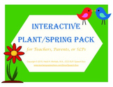 Interactive PLANTS/SPRING Books and Thematic Concept Activities