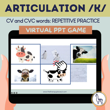 k cvc words speech therapy