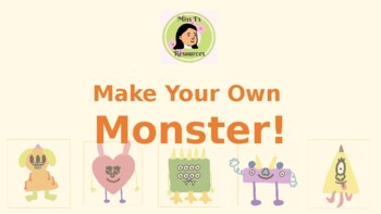 Preview of Interactive PPT: MAKE YOUR OWN MONSTER!