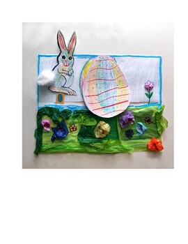 Preview of Interactive Peek-A-Boo I See You Hoppity Bunny Landscape