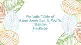 Interactive Periodic Table of Asian American & Pacific Isl