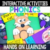 Interactive Phonics Crafts and Directed Drawings GROWING BUNDLE