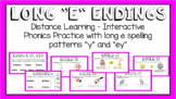Interactive Phonics: Long E Endings "Y" & "EY"