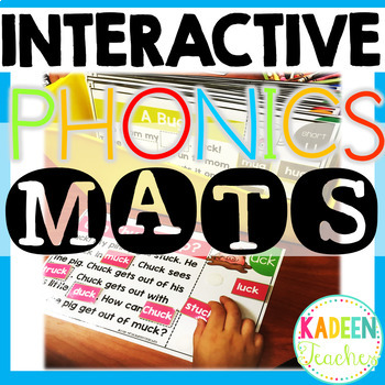 Preview of Interactive Phonics Mats®-All Year Bundle