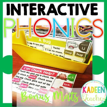 Preview of Interactive Phonics Mats®-Bonus Mats