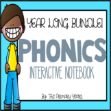 Interactive Phonics Notebook Word Work YEAR LONG BUNDLE