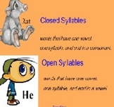 Interactive Phonics Open and Closed Syllable Rules