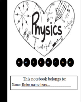 Preview of Interactive Physics Notebook Cover