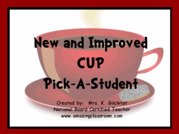 Preview of Interactive Pick a Student Promethean Flipchart