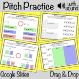 Interactive Pitch Activity w/ Sound - Higher/Lower, Contou