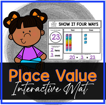 Preview of Interactive Place Value Mat