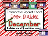Interactive Pocket Chart {Poem Builder} BUNDLE - December