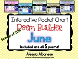 Interactive Pocket Chart {Poem Builder} BUNDLE - June